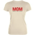 thumbnail image 1 of Mothers Day MOM Master Of Mulit-tasking Cream Juniors Soft T-Shirt - X-Large, 1 of 1