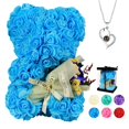 thumbnail image 1 of Mothers Day Mom Gifts for Mom,Flowers Gifts for Women Girlfriend Wife Grandma Friends Sister Her,Artificial Flowers Teddy Bear with Bouquet,Greeting Card,Mother's Day Birthday Valentines, 1 of 6