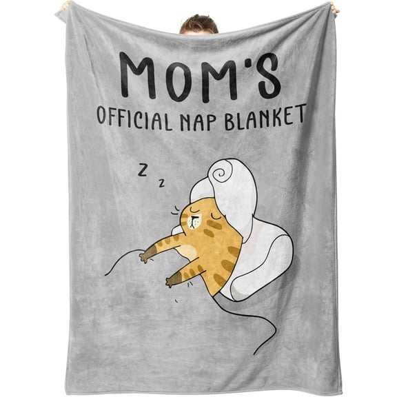 Mothers Day Mom Gifts from Daughter or Son, Mom Birthday Gifts Blanket, Mother Presents for Christmas, Valentine's Day, Fluffy Blanket for Mommy