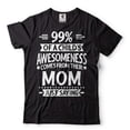 thumbnail image 1 of Mothers Day Mom Shirt New Mom Tee Shirt Funny Mom Gift Tee Mom Gifts Mother Tshirt Womens Tee (X-Large Black), 1 of 6