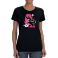 thumbnail image 1 of Mothers Day Mom Silhouette Shaped T-Shirt Women -Image by Shutterstock, Female x-Large, 1 of 4