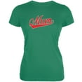thumbnail image 1 of Mothers Day - Mum Kelly Green Juniors Soft T-Shirt - 2X-Large, 1 of 1