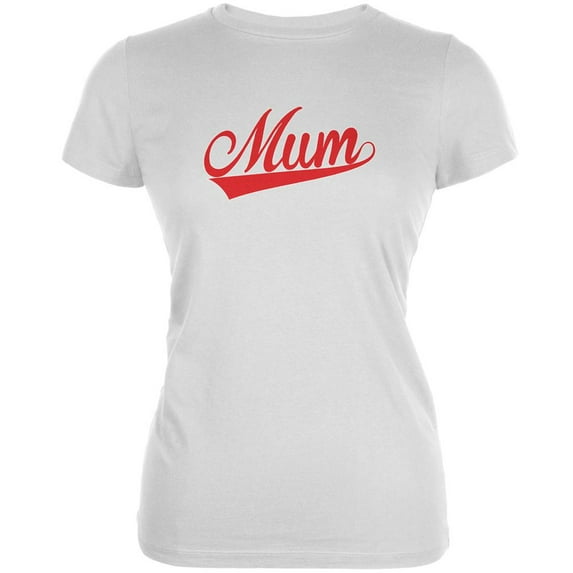 Mothers Day - Mum White Juniors Soft T-Shirt - 2X-Large