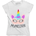 thumbnail image 1 of Mothers Day Mumicorn Unicorn Funny Catcorn Animal Lovers Women T-Shirt, 1 of 4