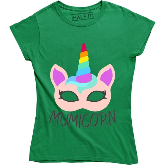 Mothers Day Mumicorn Unicorn Funny Catcorn Animal Lovers Women T-Shirt