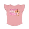 thumbnail image 1 of Mothers Day Paw Patrol Mommy Little Pup Ruffle Toddler Girls Ruffle Sleeve Top 3T Mauvelous, 1 of 5