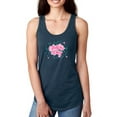 thumbnail image 1 of Mothers Day Pink Cute Flowers Racerback Tank Women -Image by Shutterstock, Female Large, 1 of 4