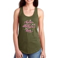 thumbnail image 1 of Mothers Day Pink Flowers Racerback Tank Women -Image by Shutterstock, Female Large, 1 of 4