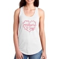 thumbnail image 1 of Mothers Day Pink Garland Racerback Tank Women -Image by Shutterstock, Female Medium, 1 of 4