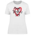 thumbnail image 1 of Mothers Day Pink Heart Doodle T-Shirt Women -Image by Shutterstock, Female x-Large, 1 of 2