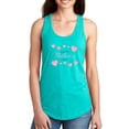 thumbnail image 1 of Mothers Day Pink Hearts Racerback Tank Women -Image by Shutterstock, Female XX-Large, 1 of 4