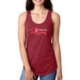 thumbnail image 1 of Mothers Day Pink Ribbon Racerback Tank Women -Image by Shutterstock, Female XX-Large, 1 of 4