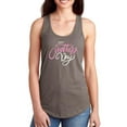 thumbnail image 1 of Mothers Day Pink White Text Racerback Tank Women -Image by Shutterstock, Female XX-Large, 1 of 4