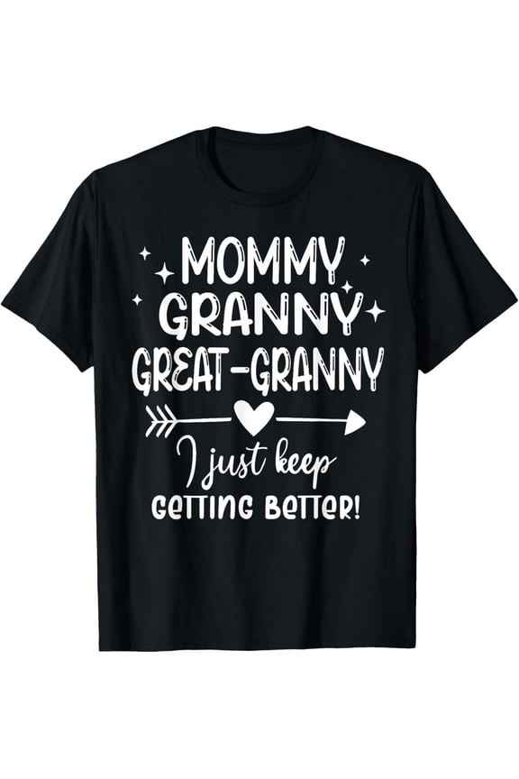 Mothers Day Presents from Grandkids Mom Granny Great Granny T-Shirt