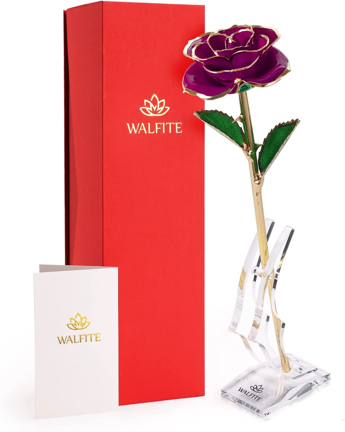Mothers Day Rose Gifts for Women 24k Gold Forever Rose,Gifts for