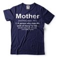 thumbnail image 1 of Mothers Day Shirt Mother Definition T Shirt Mom Shirt Mother Gift Ideas Mother Birthday Tee (4X-Large Navy Blue), 1 of 6