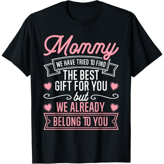 Mothers Day Shirt for Mom from Daughter Son Best Mom T-Shirt