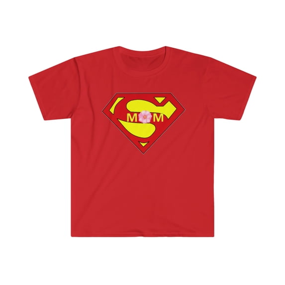 Mothers Day Super Mom Softstyle T-Shirt