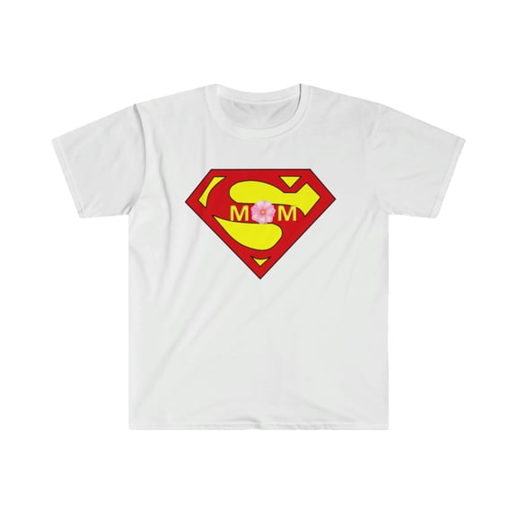 Mothers Day Super Mom Softstyle T-Shirt