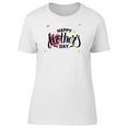 thumbnail image 1 of Mothers Day Text With Hearts T-Shirt Women -Image by Shutterstock, Female XX-Large, 1 of 2