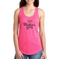 thumbnail image 1 of Mothers Day Thin Lettering Racerback Tank Women -Image by Shutterstock, Female Small, 1 of 4