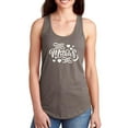 thumbnail image 1 of Mothers Day White Text Racerback Tank Women -Image by Shutterstock, Female Large, 1 of 4