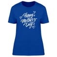 thumbnail image 1 of Mothers Daywhite Swirl Quote T-Shirt Women -Image by Shutterstock, Female 3X-Large, 1 of 2