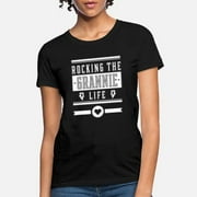 Mothers Gift Grandmothers Rocking The Grannie Life Women's T-Shirt
