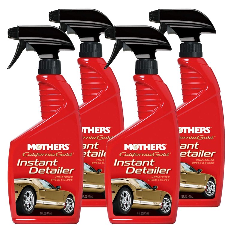 Mothers Instant Detailer Spray Exterior Car Detailer, 16 oz. (6-Pack)