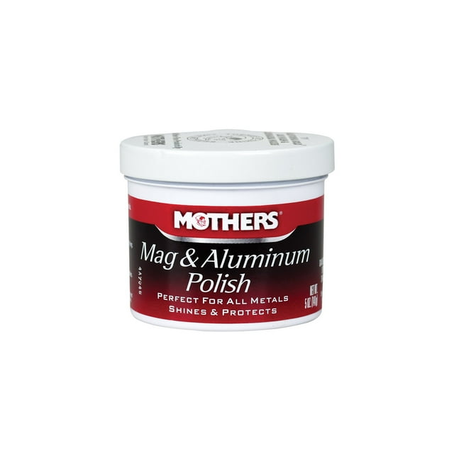 Mothers 5 oz Mag & Aluminum Polish, Metal Cleaner, Auto Wheel ...