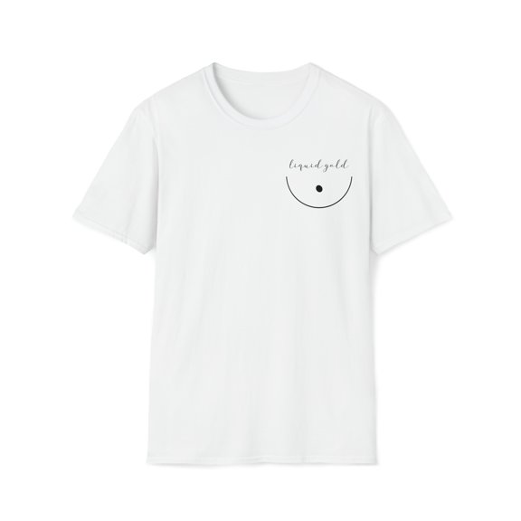 Mothers Milk, Gildan Unisex Softstyle Shirt, Liquid Gold Graphic Tee, S-3XL
