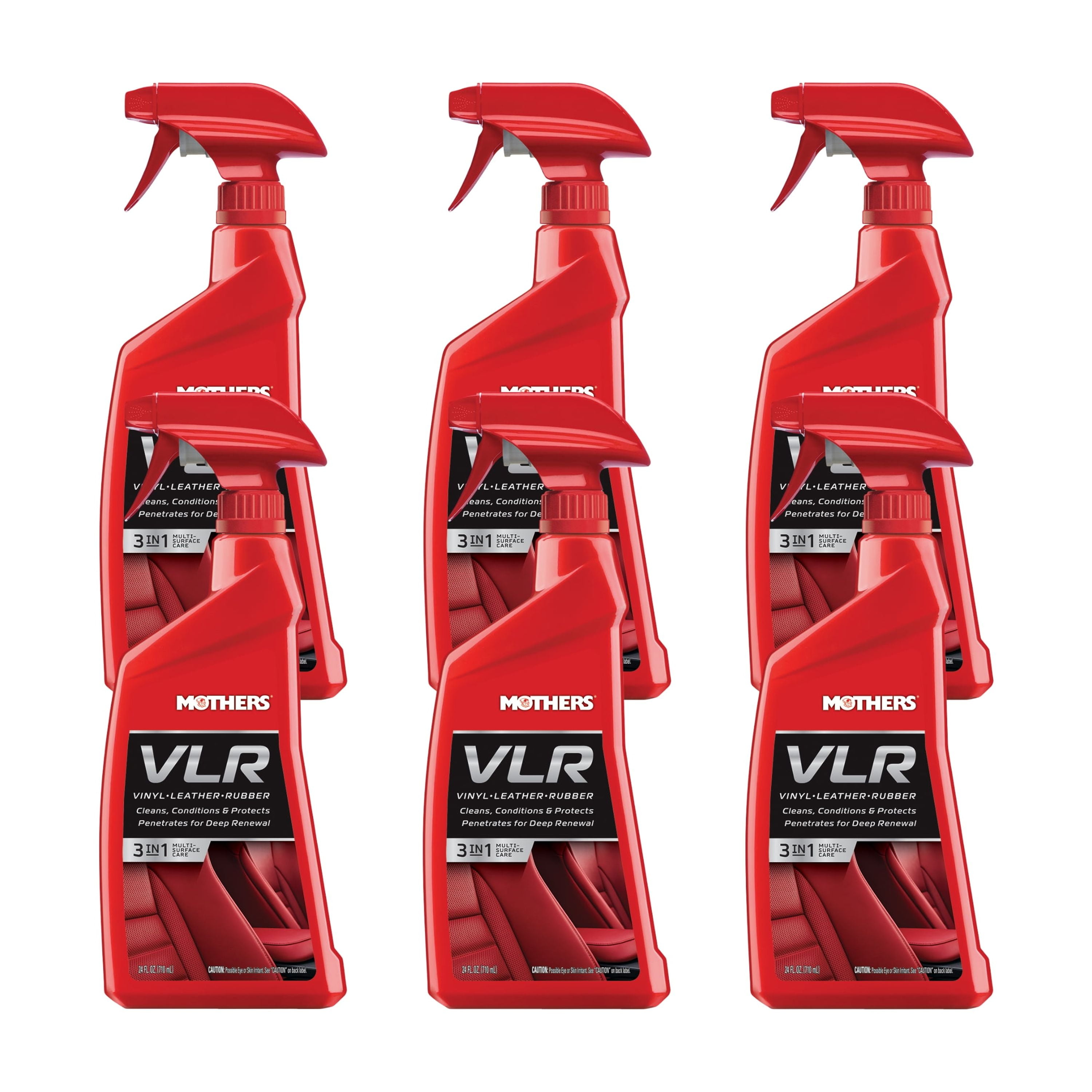Mothers Polish 06524 Vinyl/Leather/Rubber Care, 24-oz.