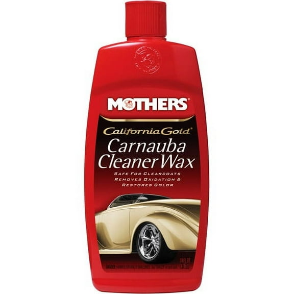 Mothers Polish 5701 CA. Gold Original Cleaner Wax - Liquid, 16 fl oz