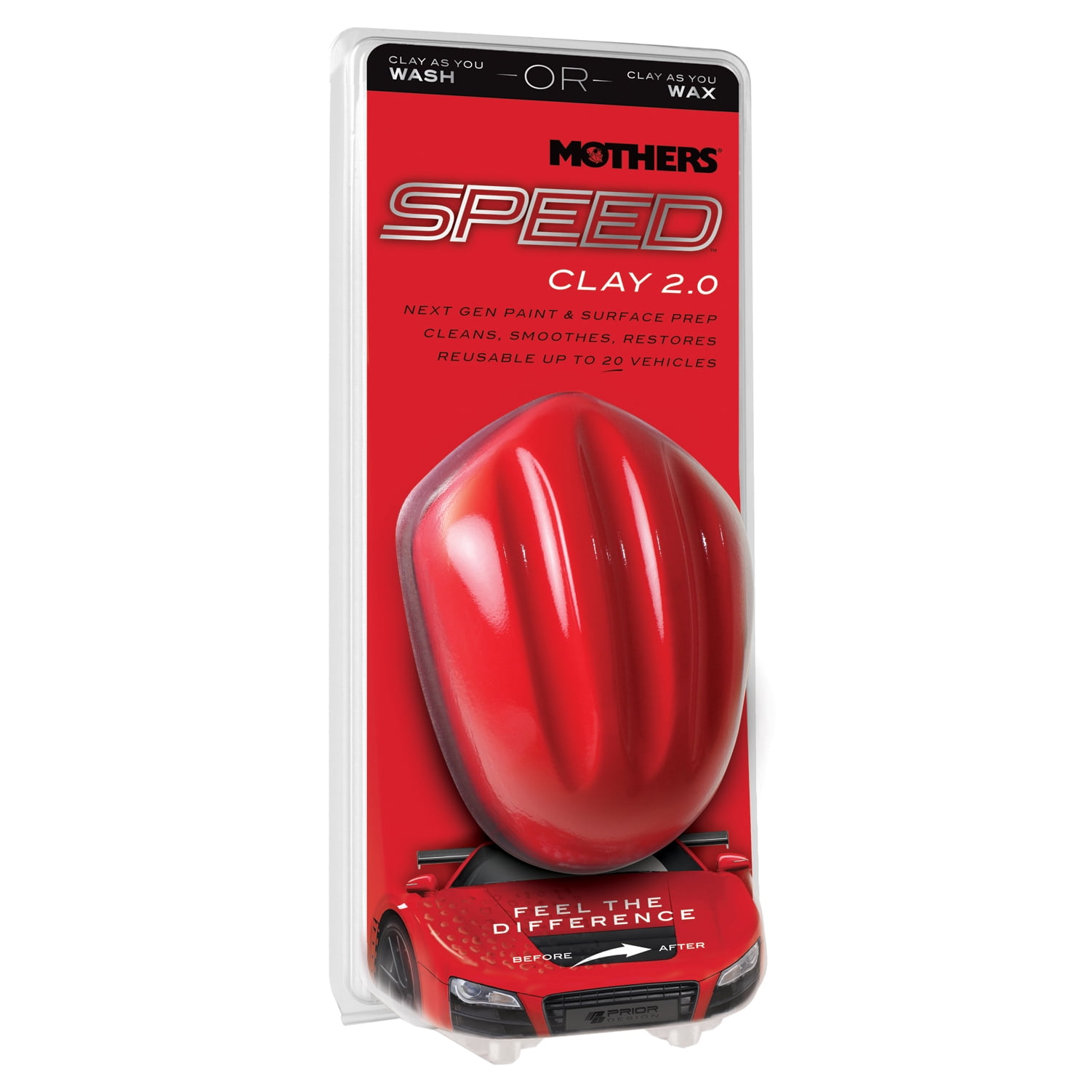 Mothers 17240 Durable Speed Clay 2.0 for Paint Restoration