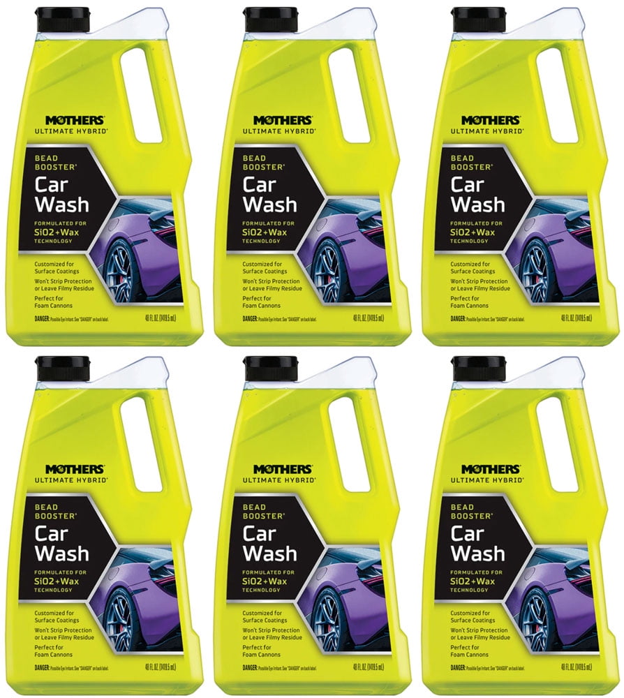 Mothers Ultimate Hybrid Car Wash (48 oz) - 6 Pack
