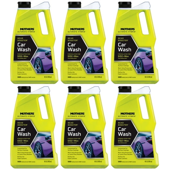 Mothers Ultimate Hybrid Car Wash (48 oz) - 6 Pack