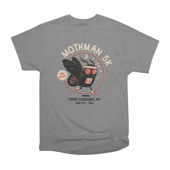 Mothman 5K T-Shirt Tee Gift For Him Merch For Her Apparel For Friend
