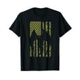 thumbnail image 1 of Mothman American Flag Camouflage Cryptid T-Shirt, 1 of 5