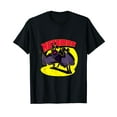 thumbnail image 1 of Mothman Believe in Yourself Cryptid Folklore Creatures Retro Black T-Shirt, 1 of 5