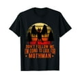 thumbnail image 1 of Mothman Cryptid Creature Men Women Point Pleasant Red Eyes T-Shirt, 1 of 5