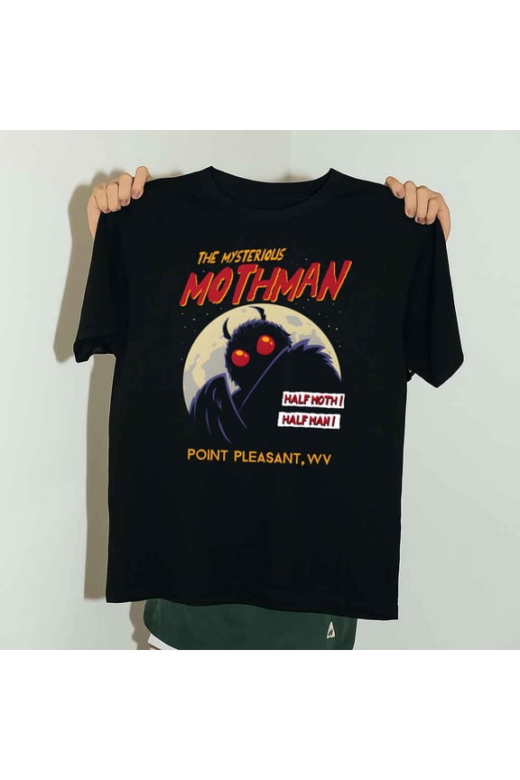 Mothman Cryptid Folklore Legend Graphic Fan Unisex T-Shirt up to 5XL