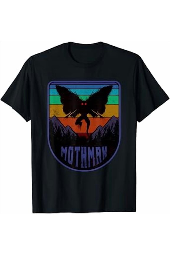 Mothman Cryptid Humanoid Creature Cryptidcore Folklore T-Shirt