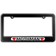 thumbnail image 1 of Mothman Love with Hearts License Plate Frame, 1 of 1