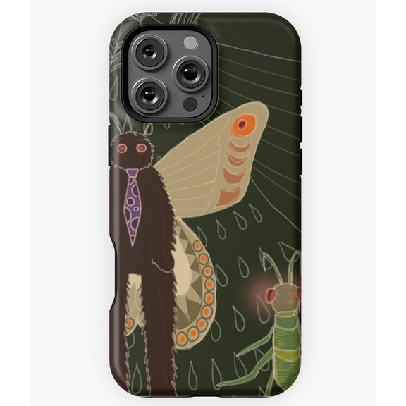Mothman and Co Cryptid Company Phone Case for iPhone 16 15 14 13 12 11 Pro Max