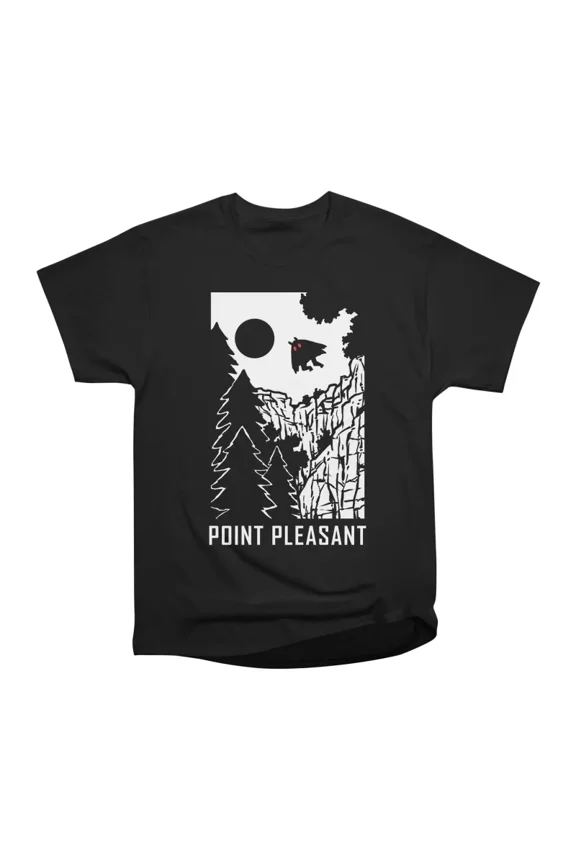 Mothman skull nature Dark variant T-Shirt Tee Gift For Him Merch For Her Apparel For Frien