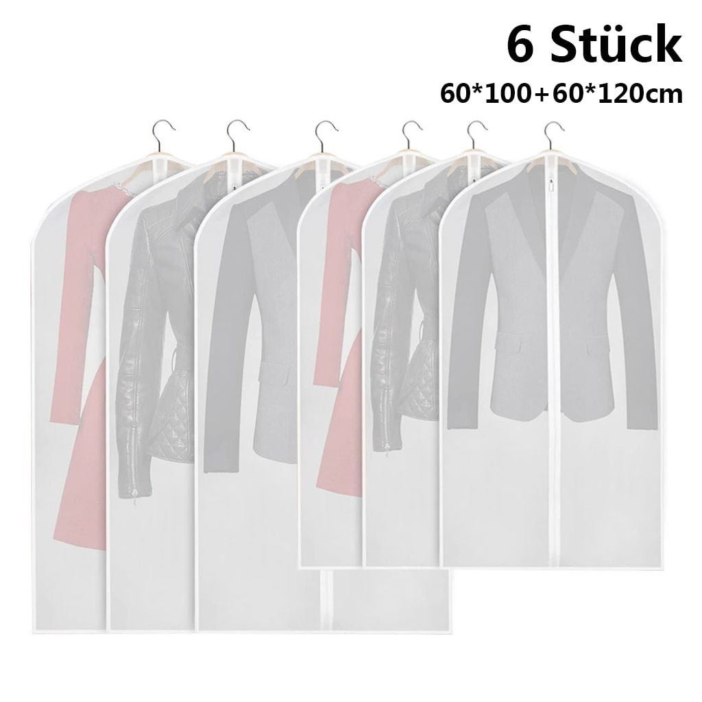 Mothproof garment bags pack of 6