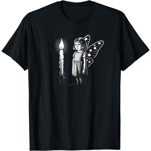Moths Give Themselves To The Fire Moth Mesmerized Graphic Theme For Special Events T-Shirt, Size S-5XL
