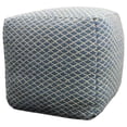 thumbnail image 1 of Moti 54011007 Lia Blue Pouf, 1 of 1