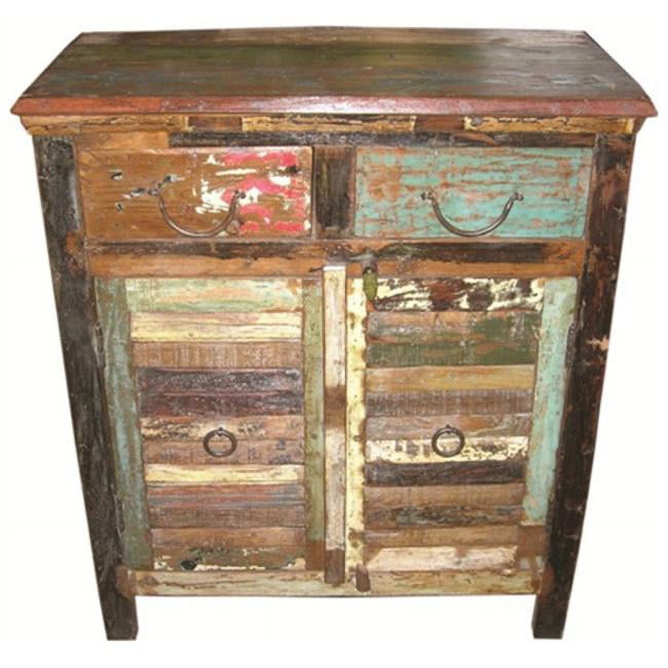 Moti Beach 2 Door & 2 Drawer Shutter Buffet - 36 x 16 x 32 in ...
