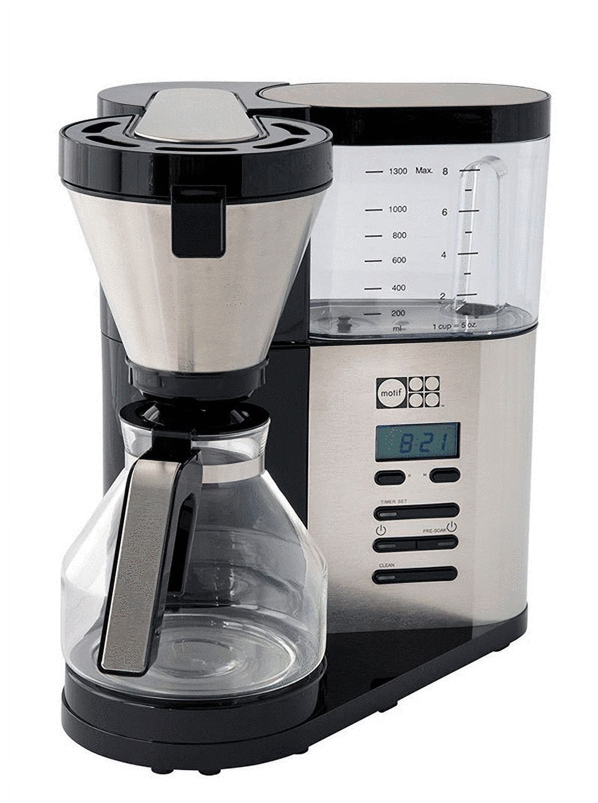 Atma Modern Coffee Maker - Elegant Design, 4/6 Cup Capacity, with Dosage  Spoon